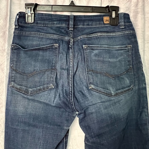 Lee Modern Series Curvy Fit Bootcut Jeans - sz 4 Medium - Picture 7 of 12